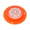 sourcing map High Precision Horizontal Bubble Level 49x12mm Round Bull's-Eye