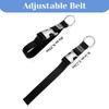 2PCS Add a Bag Luggage Strap Jacket Gripper, Adjustable Suitcase
