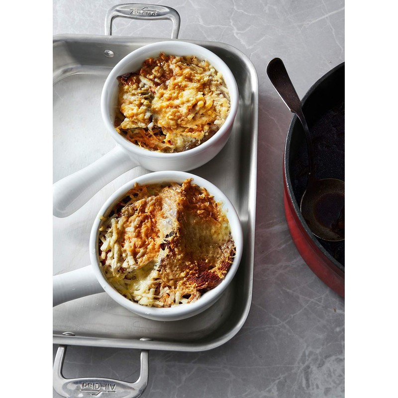 LE TAUCI French Onion Soup Bowls, 15 Ounce Ceramic Soup