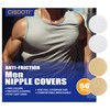 50 Pairs Men's Sports Nipple Cover, Hide Nipple Cover, Nipple