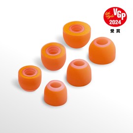 SYMBIO W New Improved Ear Tips Hybrid Design: Soft Memory Foam Core & Silicone Outside. Comfortable Fit, Longer Life - 3 Pairs (Small/Medium/Large)