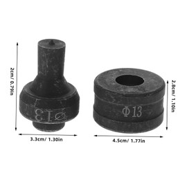 Anneome Hydraulic Punching Die Mold Manual Punching Tool for Accurate Hole Creation High Precision Hydraulic Punch Die Replacement for Efficient Operation