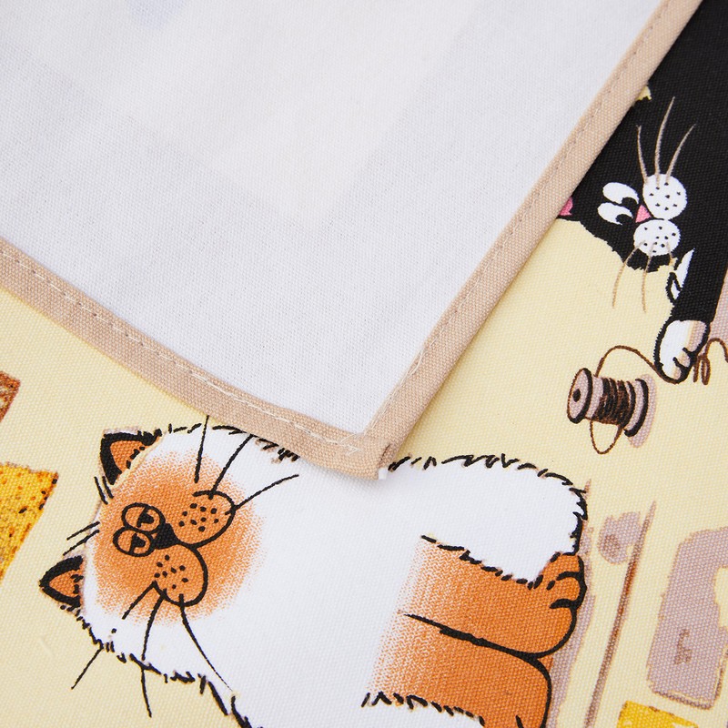 Samuel Lamont When The Cat's Away Union Tea Towel