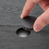 sourcing map 32PCS 18mm(11/16") Black Plastic Hole Plugs, Flush Type