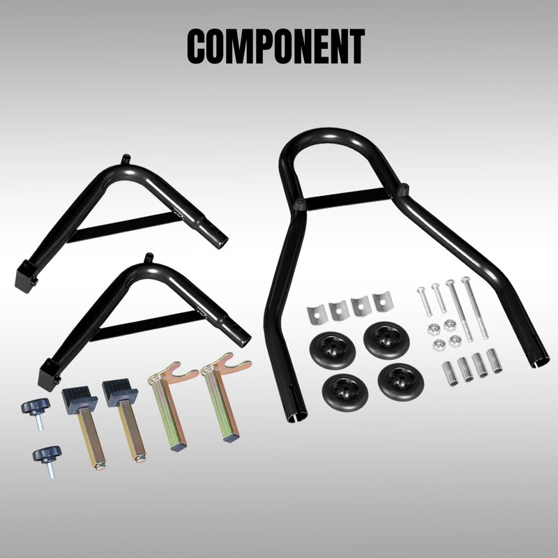 Jack Boss Motorcycle Stand Rear Combo Wheel Lift Stand, 500Lbs