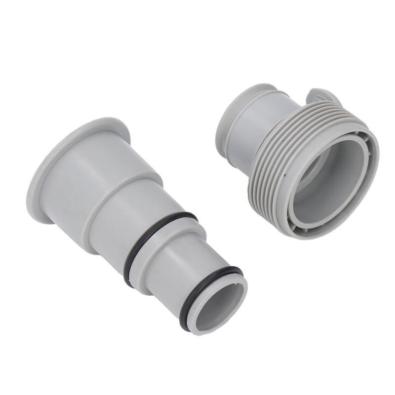 Pool Pump Hose Adapter Set, 2.25 Inch Internal Diameter, PVC