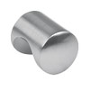 Hermex PER-031, Perilla estilo Cilindro, niquel satinado