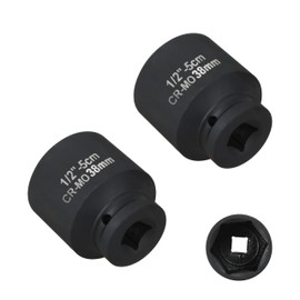 1-1/2" Water Heater Element Socket Wrench,6-Point Design,1/2" Drive,2 Pack