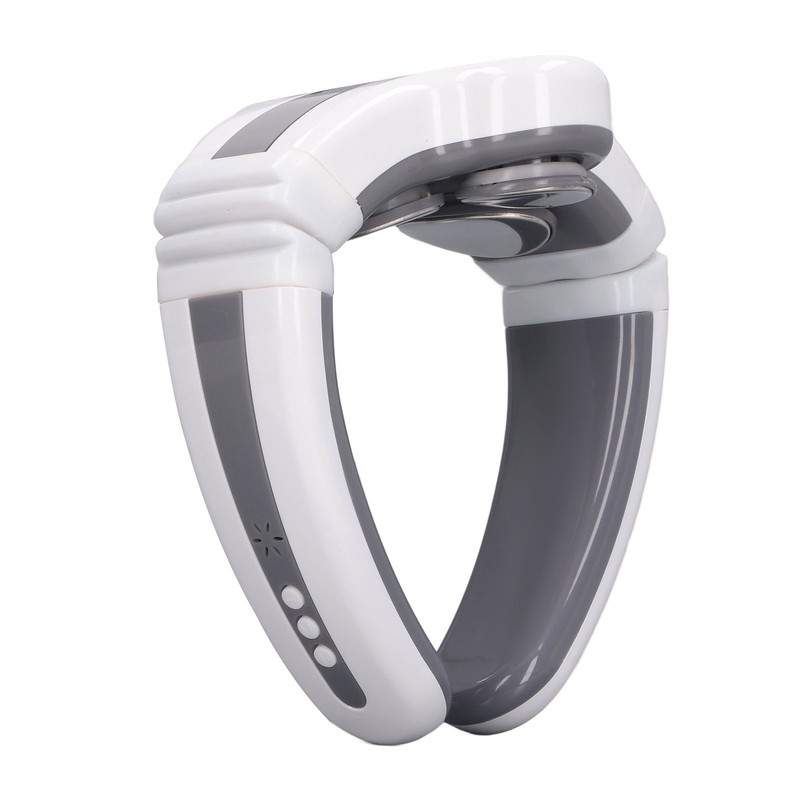 4 Heads Electric Pulse Neck Massager Intelligent 3D USB Charging