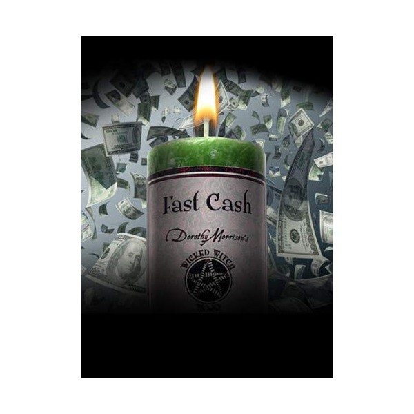 Wicked Witch Mojo "Fast Cash" Candle by Dorothy Morrison