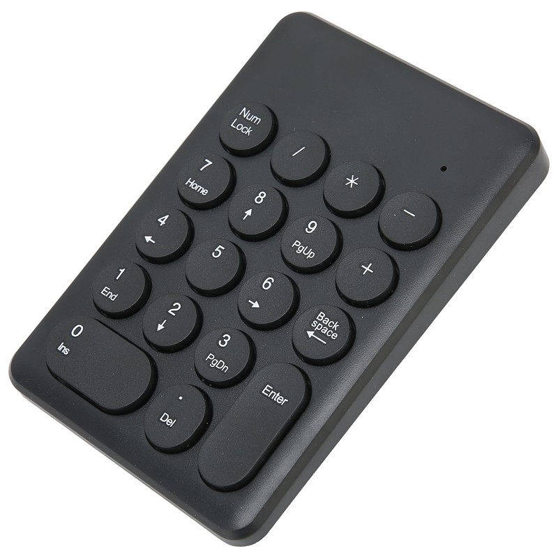 Numeric Keyboard 18 Keys Ergonomic Tilt Design 2.4GHz Wireless Stable