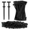 150Pcs Nylon Universal Cable Tie Buckle Nylon Zip Ties Button