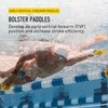 Finis Bolster Paddles - Schwimmflügel zum Runden-Training - Schwimmbad- und