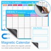 Dry Erase Calendar - Set of 3 Magnetic Calendars for