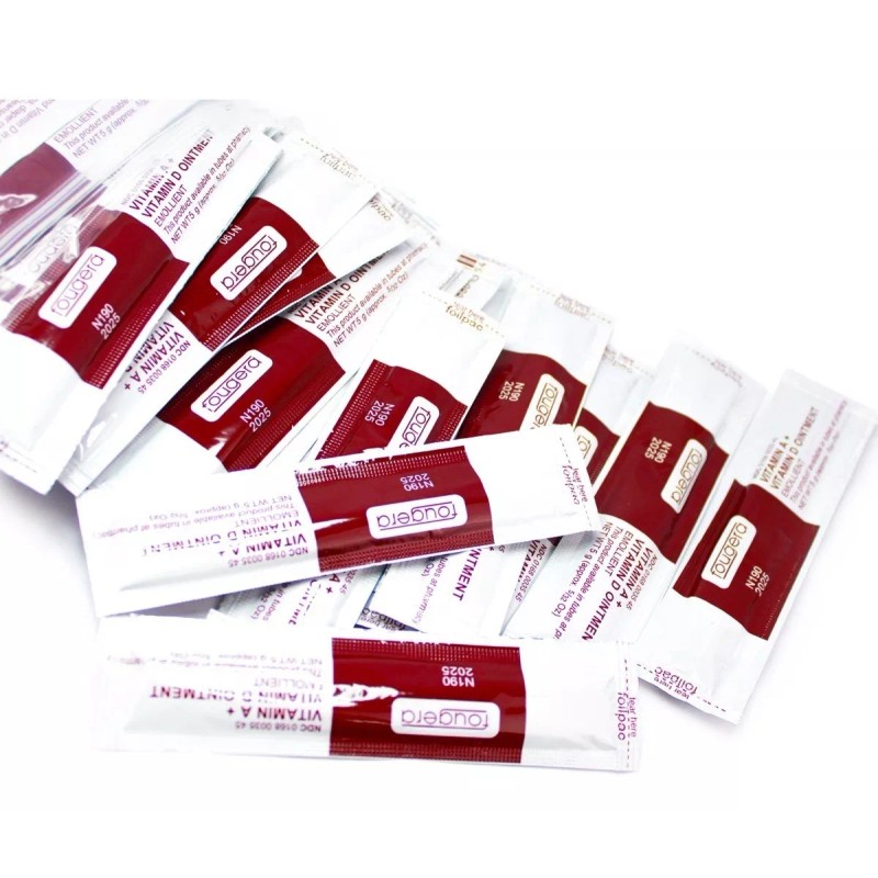 Fougera Crema Fougera Vitamina A, D Tatuaje Microblading 50 Pzs