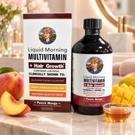 Multivitamínico Líquido Sabor Durazno Mango Bienestar Diario
