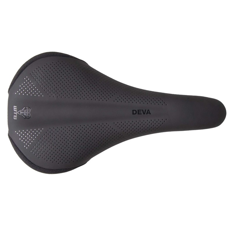Deva Medium Titanium Black Saddle