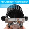 RMSPO S97009796 Bathroom Fan Motor Blower Assembly for Broan Nutone