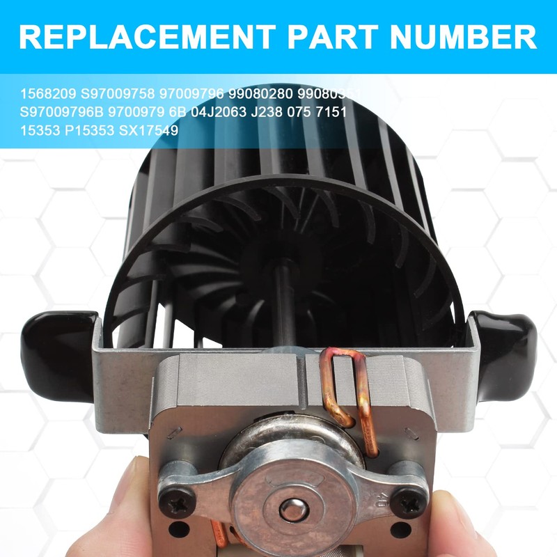 RMSPO S97009796 Bathroom Fan Motor Blower Assembly for Broan Nutone