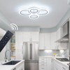 Shine LUEST 34W LED Ceiling Light with Remote, 3000-6000K Dimmable