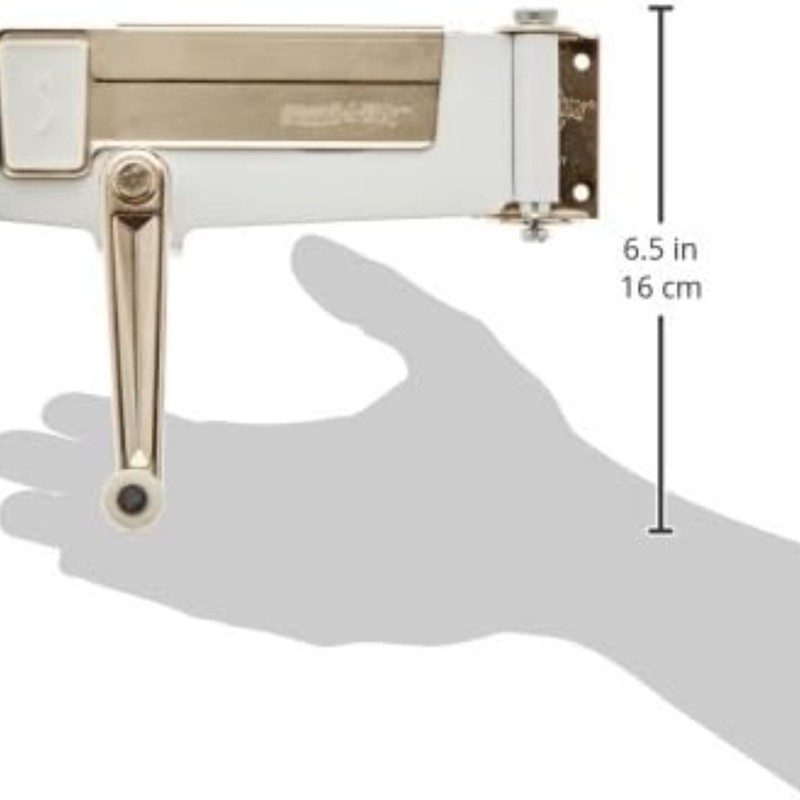 Swing-A-Way Wall Mount Can Opener with Magnet, 1-Pack, White -