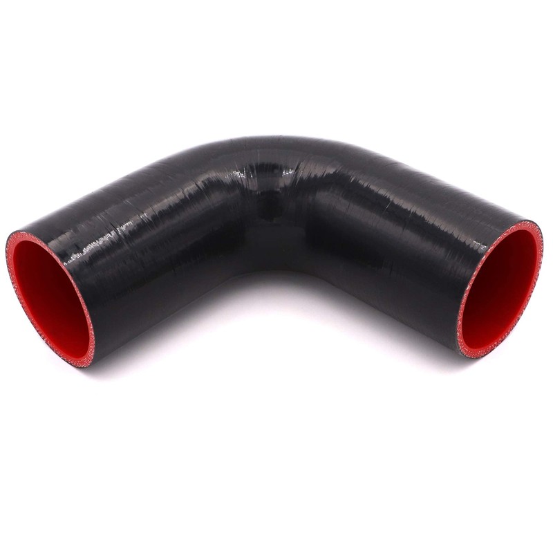 90 Degree Elbow Coupler Silicone Hose 4-Ply 3-inch for Turbo/Intercooler/Intake