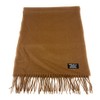 70% Cashmere 30% Wool Unisex Winter Scarf - Vicuna Brown