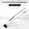24V 48W Ceramic Cartridge Heater with Fixed Clip 300 Degree