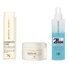 Marcel Carre Shampoo 300 Mascarilla 250 Care Bi Fase 240 3pz
