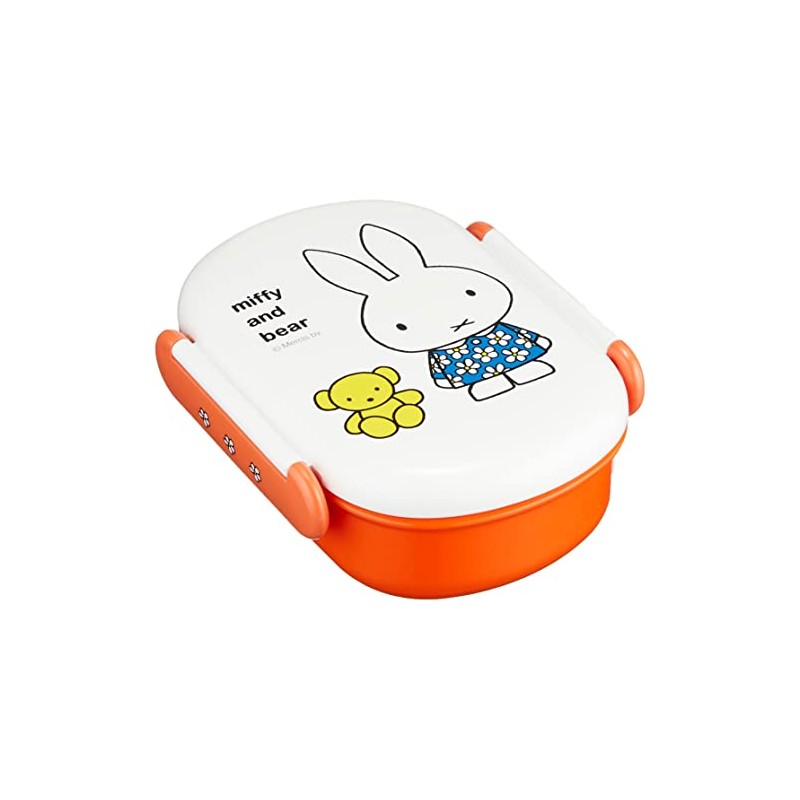 Kutsuwa MF664 Miffy Sealed Single Tier Lunch Box, 9.1 fl