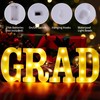 LED Light Up Letters GRAD Sign for Graduation Party Decorations