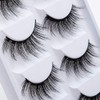 ICYCHEER False Eyelashes, 3D False Eyelashes, Reusable, Long, Thick Eyelashes
