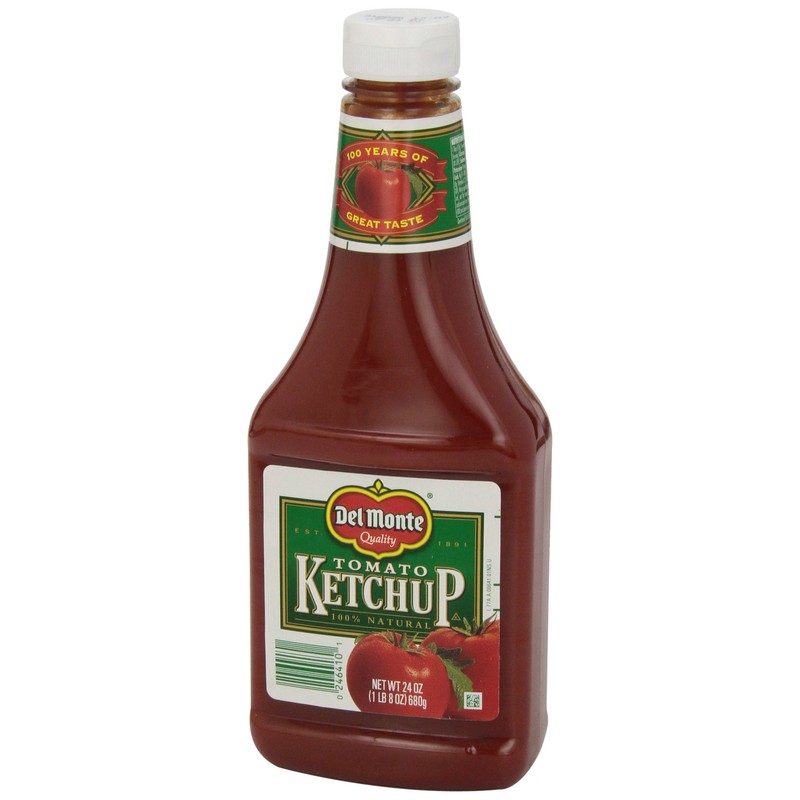 Del Monte Bottled Tomato Ketchup, 24 Oz