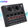 Live Sound Card Voice Changer Bluetooth Support Mobile Phone Computer