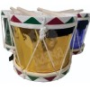 CASTILLO DIDÁCTICO Tambor De Madera, Banda De Guerra Grande (24x20)