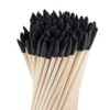 150 Grit Sanding Sticks, 100 Pack Wooden Handle Matchsticks Liquid
