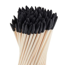 150 Grit Sanding Sticks, 100 Pack Wooden Handle Matchsticks Liquid Sandpaper for Fine Detail Sanding (5.4 x 0.1 Inch)