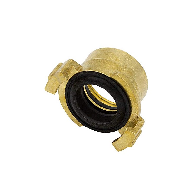 Variosan Geka System plain brass quick coupling female thread