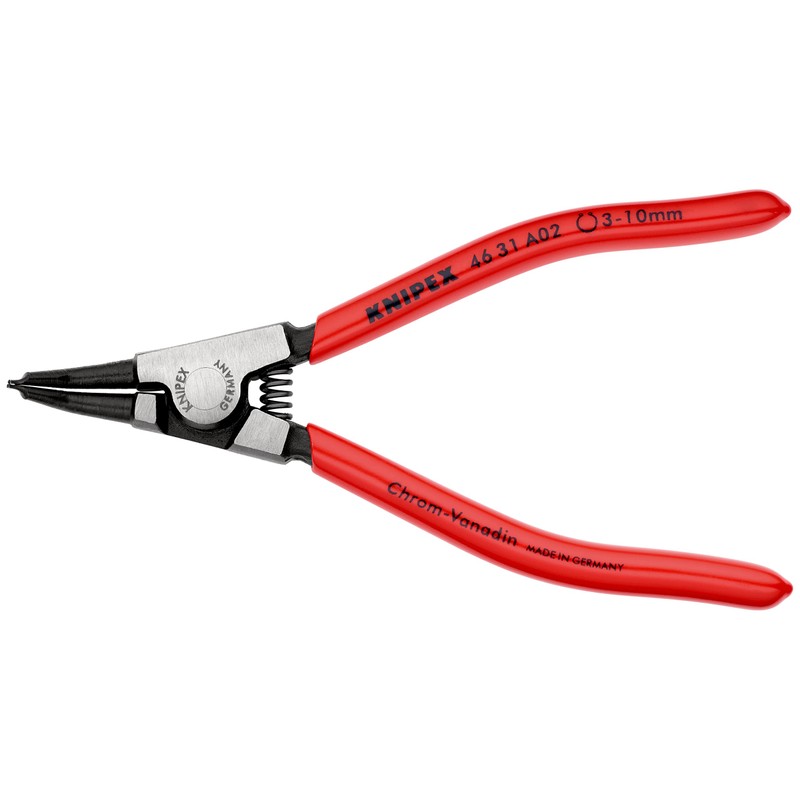 Knipex Circlip Pliers for external circlips on shafts 45° bent