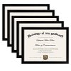 upsimples Certificate Frame with High Definition Glass, 8.5 by 11