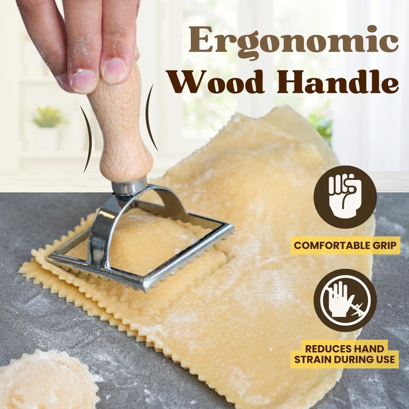 AIRBAKING - Pasta Maker | Dumpling Maker | Ravioli Stamps