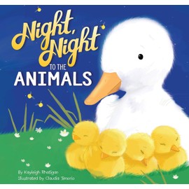 Night, Night to the Animals - Children's Padded Board Book - Bedtime Animals