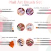 OWill Nail Art Kit, Nail Art Tools, 15 PCS Nail