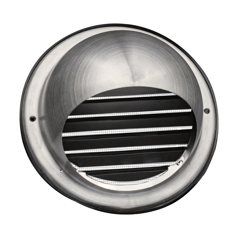 Insvrecho 4-Inch Round Dryer Vent Covers Outdoor, Stainless Steel exhaust