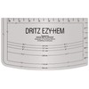Dritz Ezy Hem Gauge, Nickel with Black Printing