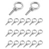 QWORK Eye Bolt, 20 Pack 1/4" - 20 x 1
