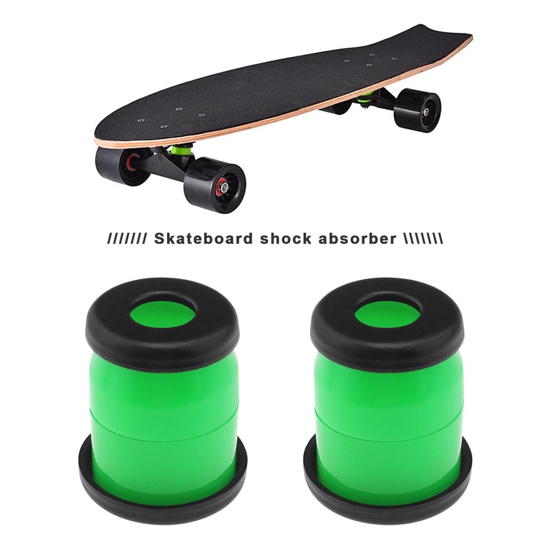 Create idea 12pcs Long Board Truck Bushing Conversion Kit 90A