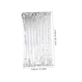 Mipcase Waterproof Foil Blanket 210x130cm Thermal Reflective Emergency Survival Aid for Cold
