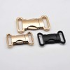 HEALLILY 2pcs Metal Side Release Buckles Adjustable Quick Release Clips