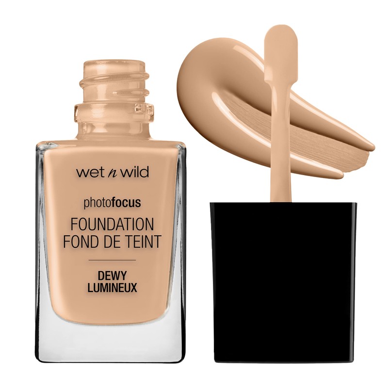 wet n wild Photo Focus Dewy Liquid Foundation Makeup, Classic